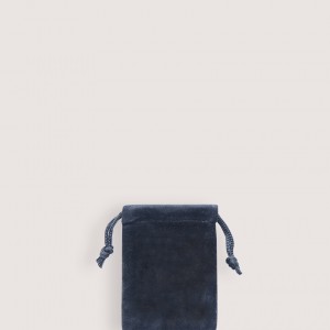 |缺貨|天鵝絨束口袋-黑色