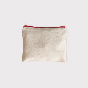 帆布零錢包-紅色