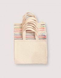 中帆布橫式手提電腦包|拉鍊款|