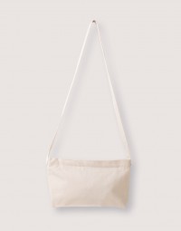 厚帆橫式斜背拉鍊包-2色