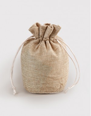 |預購|卡其色仿亞麻圓底小號束口袋 |預購|卡其色仿亞麻圓底小號束口袋