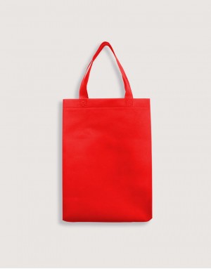 熱壓不織布有底有側直式袋-S-4色