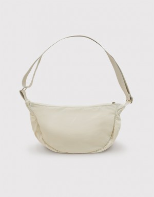 斜紋布斜背餃子包-3色