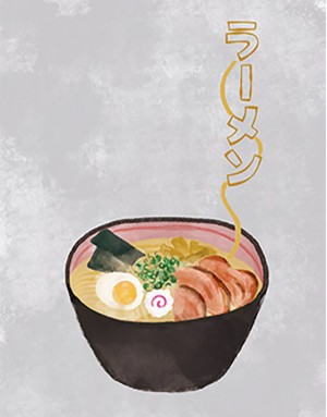 |預購|拉麵布簾-ラーメン04