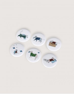 動物郵差胸章-小|12入一組| 動物郵差胸章-小|12入一組|