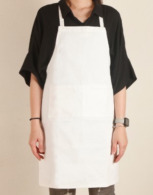 12安半漂全棉紮染圍裙