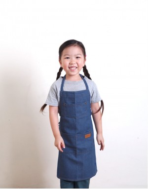 |預購| 全棉牛仔圍裙-3色|兒童款S,M| |預購| 全棉牛仔圍裙-3色|兒童款S,M|