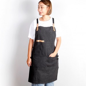 |預購| 滌帆真皮交叉織帶圍裙-3色 |預購| 滌帆真皮交叉織帶圍裙-3色