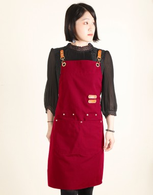 |預購| 職人防水雙肩綁繩圍裙-暗紅色 (防潑水) _ 餐飲 園藝 手工藝 客製化圍裙 開店 員工服 制服 工作服 |預購| 職人防水雙肩綁繩圍裙-暗紅色 (防潑水) _ 餐飲 園藝 手工藝 客製化圍裙 開店 員工服 制服 工作服