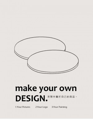 |客製款|圓形紙杯墊-100入起訂