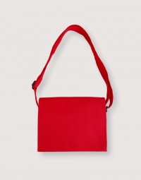 多色復古斜背書包-中書包