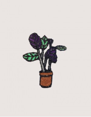 |刺繡|植物園 二號樹 |刺繡|植物園 二號樹