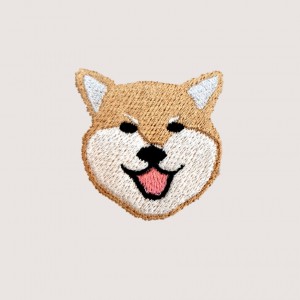 |刺繡|柴犬三連拍 - 開口笑柴柴