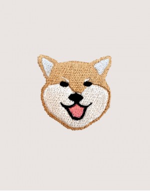 |刺繡|柴犬三連拍 - 開口笑柴柴