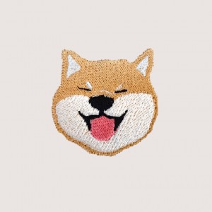 |刺繡|柴犬三連拍 - 燦笑柴柴