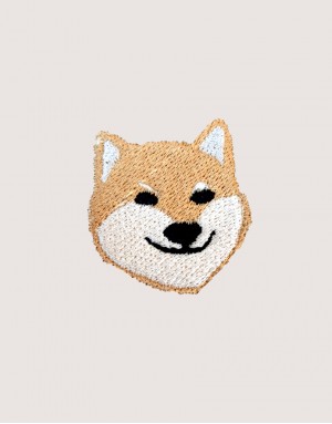 |刺繡|柴犬三連拍 - 微笑柴柴