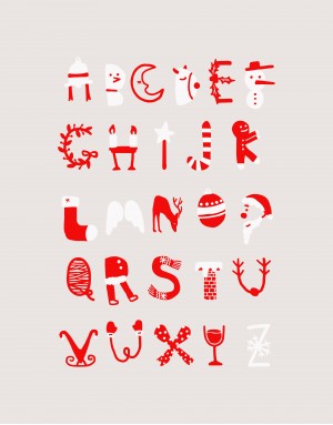 硬式貼紙 英文字母