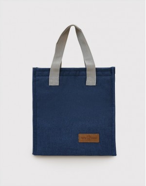 牛津袋口魔鬼氈保冷袋-5色