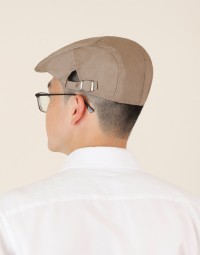 |預購| 卡其色可調節貝雷帽