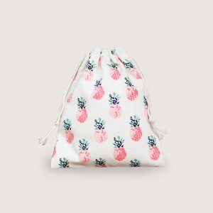 鳳梨束口袋-中