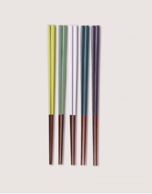 |預購|日式實木筷5雙組