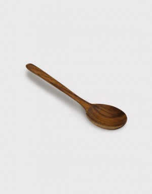 柚木長柄匙