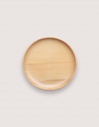 |預購| 圓形雲杉木盤-中