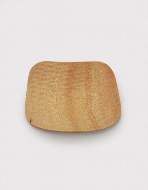 櫸木方形刻紋盤