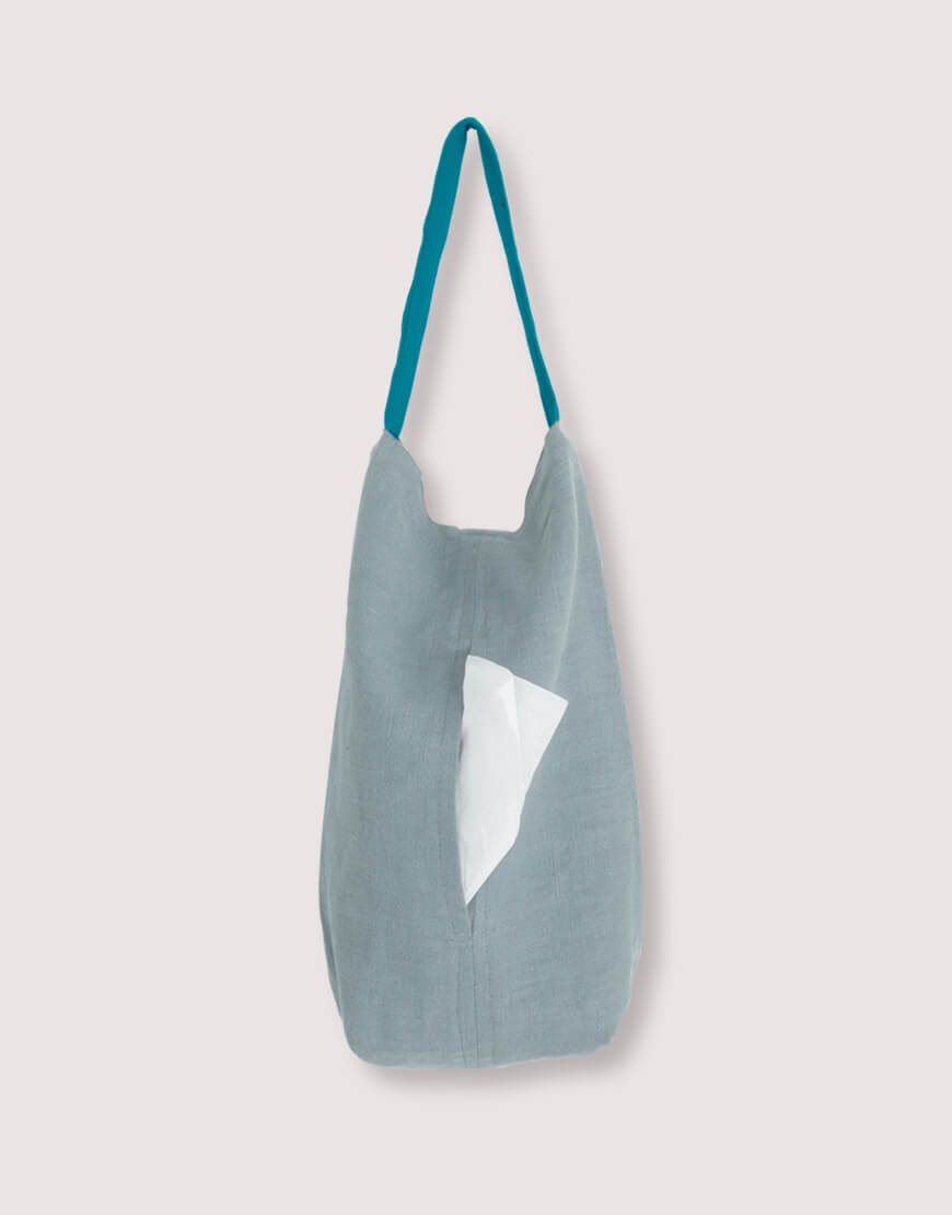 棉麻紙巾袋-4色