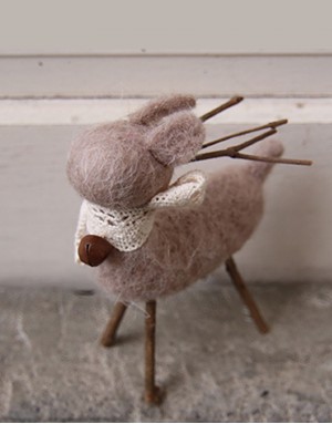 小鈴噹麋鹿擺飾