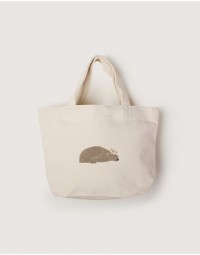 |插畫款|帆布小托特-熊熊睡覺