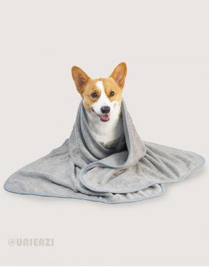 Unieazi |寵物毛毯浴巾[可刺繡]