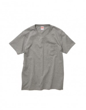 |日本品牌|頂級重磅口袋T恤-4色