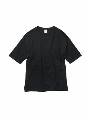 |日本品牌|5.6OZ寬版口袋T恤-3色